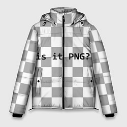 Куртка зимняя мужская Is it PNG?, цвет: 3D-черный