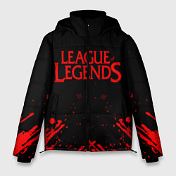 Куртка зимняя мужская League of legends, цвет: 3D-светло-серый