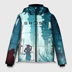 Куртка зимняя мужская Ghost of Tsushima, цвет: 3D-черный