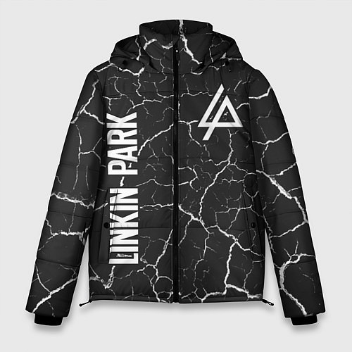Мужская зимняя куртка LINKIN PARK ЛИНКИН ПАРК / 3D-Черный – фото 1