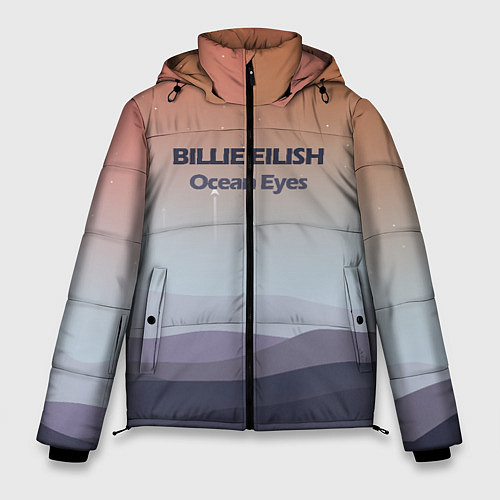 Мужская зимняя куртка Billie Eilish / 3D-Черный – фото 1