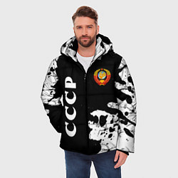 Куртка зимняя мужская СССР USSR, цвет: 3D-светло-серый — фото 2