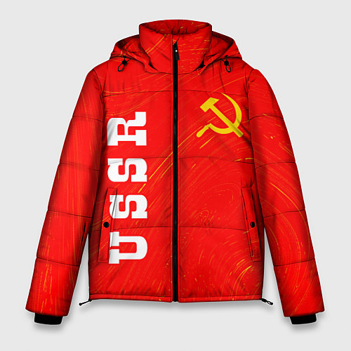 Мужская зимняя куртка USSR СССР / 3D-Черный – фото 1