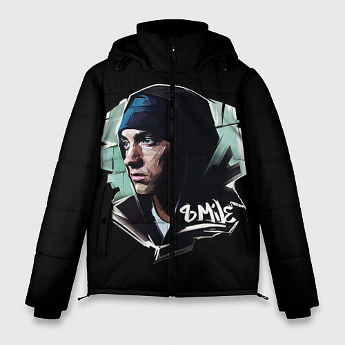 Мужская зимняя куртка EMINEM 8 MILE / 3D-Черный – фото 1