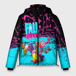 Куртка зимняя мужская Fall Guys, цвет: 3D-черный