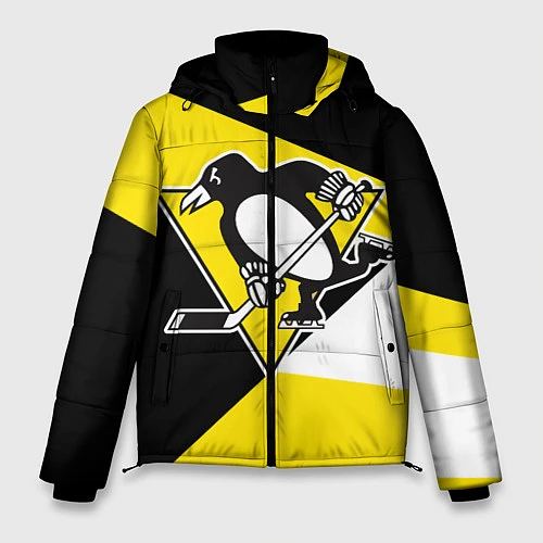 Мужская зимняя куртка Pittsburgh Penguins Exclusive / 3D-Черный – фото 1