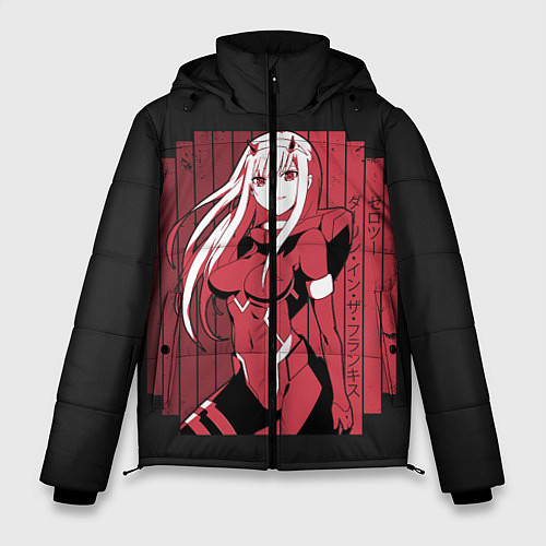 Мужская зимняя куртка ZeroTwo Darling in the Franx / 3D-Черный – фото 1