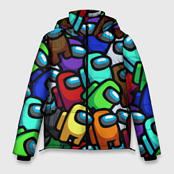 Куртка зимняя мужская Among us, цвет: 3D-черный