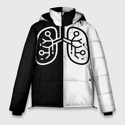 Мужская зимняя куртка ЛЕГКИЕ / 3D-Черный – фото 1