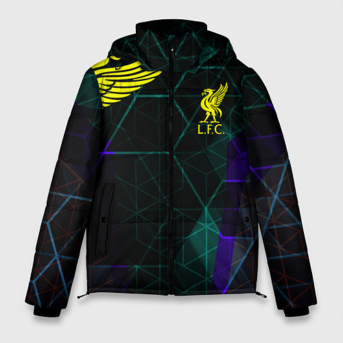 Мужская зимняя куртка Liverpool Ливерпуль / 3D-Черный – фото 1