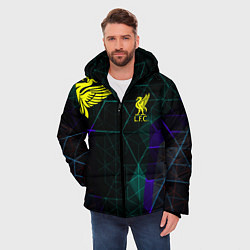 Куртка зимняя мужская Liverpool Ливерпуль, цвет: 3D-черный — фото 2