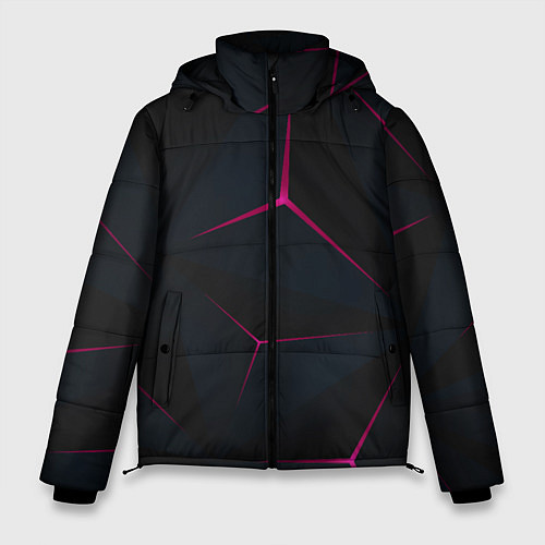 Мужская зимняя куртка Тетраэдр / 3D-Черный – фото 1