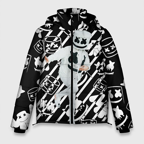 Мужская зимняя куртка Marshmello Флексит / 3D-Черный – фото 1