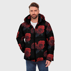 Куртка зимняя мужская Роза, цвет: 3D-черный — фото 2