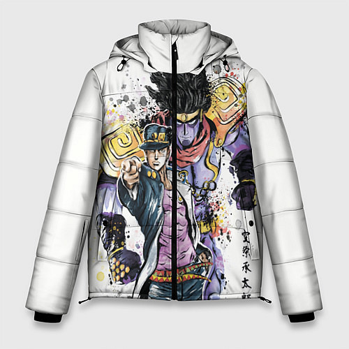 Мужская зимняя куртка JOJO / 3D-Черный – фото 1
