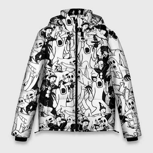 Мужская зимняя куртка GHOSTEMANE / 3D-Светло-серый – фото 1