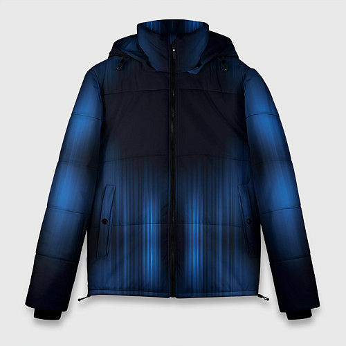 Мужская зимняя куртка НЕОНОВЫЙ ДОЖДЬ / 3D-Черный – фото 1