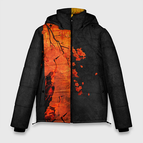 Мужская зимняя куртка ЦАПЛЯ / 3D-Черный – фото 1