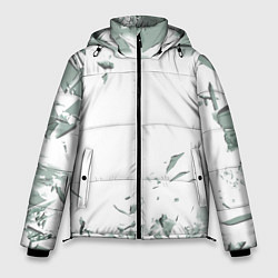 Куртка зимняя мужская Разбитое стекло, цвет: 3D-черный