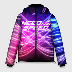 Куртка зимняя мужская NFS NEED FOR SPEED S, цвет: 3D-красный