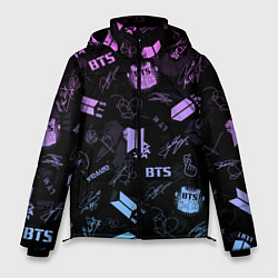 Куртка зимняя мужская BTS, цвет: 3D-черный