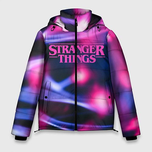 Мужская зимняя куртка STRANGER THINGS S / 3D-Черный – фото 1