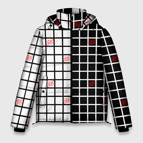 Мужская зимняя куртка Разносторонняя сетка Fumrre / 3D-Черный – фото 1