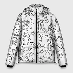 Куртка зимняя мужская DIE ANTWOORD, цвет: 3D-светло-серый