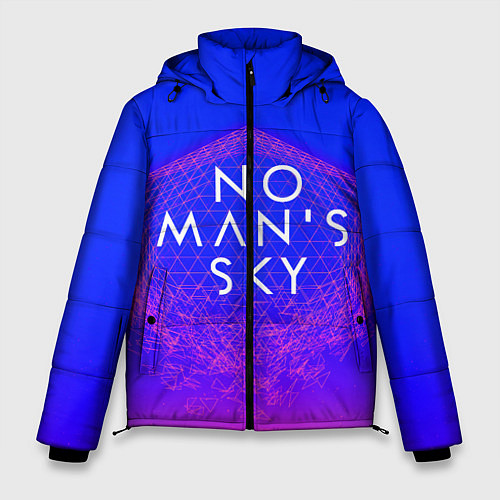 Мужская зимняя куртка NO MANS SKY / 3D-Красный – фото 1