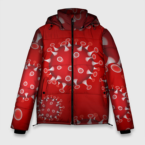 Мужская зимняя куртка Вирусяка / 3D-Черный – фото 1