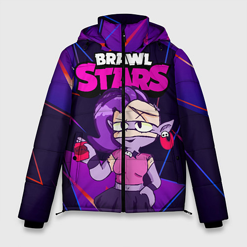 Мужская зимняя куртка Emz Эмз Brawl Stars / 3D-Черный – фото 1
