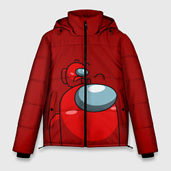 Куртка зимняя мужская МИМИ АМОНГ АС, цвет: 3D-красный