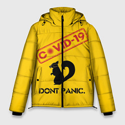 Мужская зимняя куртка Dont Panic covid-19