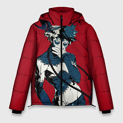 Куртка зимняя мужская Даби Моя геройская академия, цвет: 3D-черный