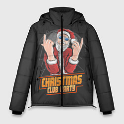 Куртка зимняя мужская Christmas Club Party, цвет: 3D-черный