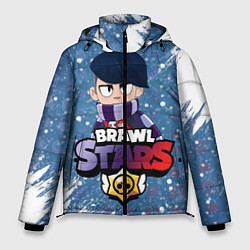 Куртка зимняя мужская Brawl Stars Edgar, цвет: 3D-светло-серый