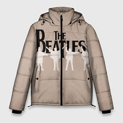 Куртка зимняя мужская The Beatles, цвет: 3D-красный
