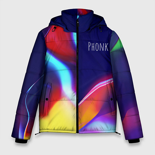 Мужская зимняя куртка Phonk Neon / 3D-Черный – фото 1