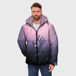Куртка зимняя мужская Стальной Алхимик, цвет: 3D-светло-серый — фото 2