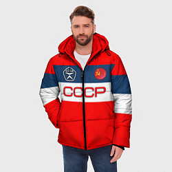 Куртка зимняя мужская СССР, цвет: 3D-красный — фото 2