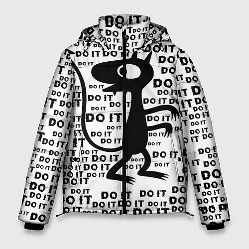 Мужская зимняя куртка Люси / 3D-Черный – фото 1