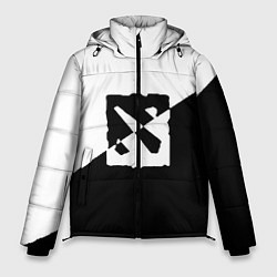 Куртка зимняя мужская DOTA2, цвет: 3D-черный