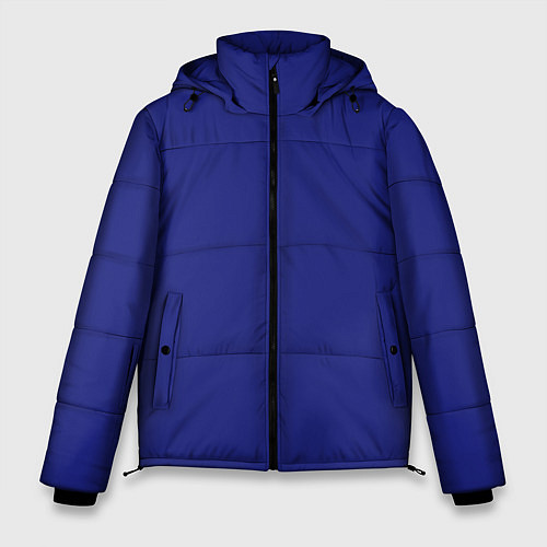 Мужская зимняя куртка Синий / 3D-Черный – фото 1