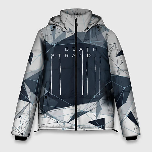 Мужская зимняя куртка DEATH STRANDING / 3D-Черный – фото 1
