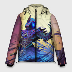 Куртка зимняя мужская Омен, цвет: 3D-черный
