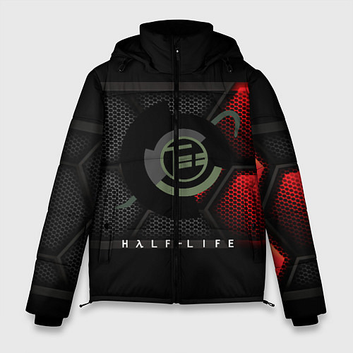 Мужская зимняя куртка Half-Life S / 3D-Черный – фото 1