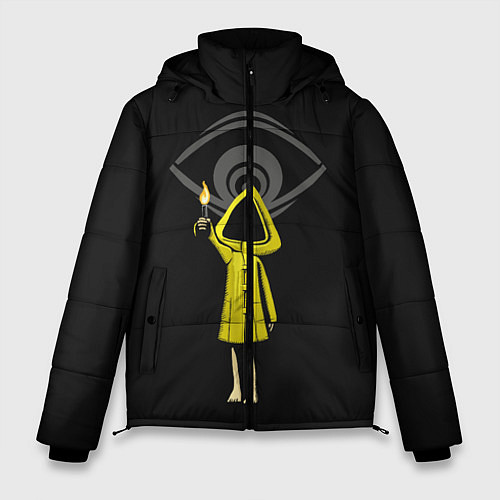 Мужская зимняя куртка Little Nightmares 2 / 3D-Черный – фото 1