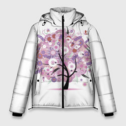 Мужская зимняя куртка Цветочное Дерево