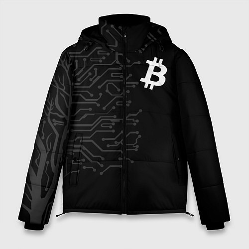 Мужская зимняя куртка БИТКОИН BITCOIN / 3D-Красный – фото 1