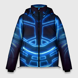 Куртка зимняя мужская Неоновая броня Neon Armor, цвет: 3D-черный